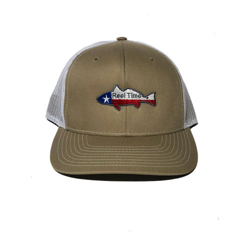 Texas Reel Time Hat- Tan